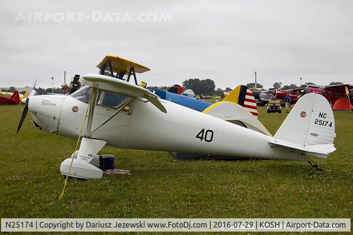 N25174, 1939 Luscombe 8A Silvaire C/N 1098, Luscombe 8A Luscome Master  C/N 1098, NC25174