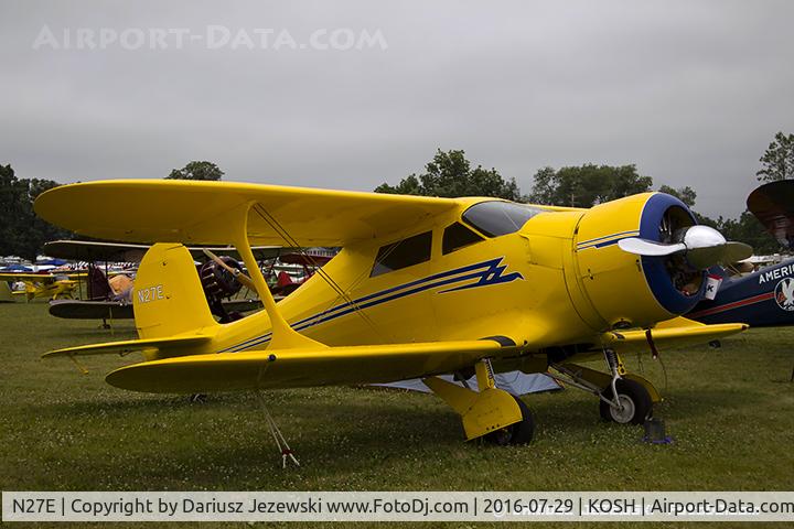 N27E, 1944 Beech D17S Staggerwing C/N 6883, Beech D17S Staggerwing  C/N 6883, NC27E