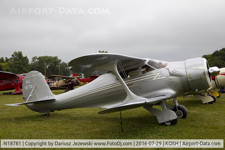 N18781, 1938 Beech F17D Staggerwing C/N 204, Beech F17D Staggerwing  C/N 204, NC18781