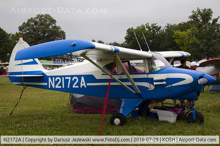 N2172A, 1952 Piper PA-22 Tri-Pacer C/N 22-589, Piper PA-22 Tri-Pacer  C/N 22-589, N2172A