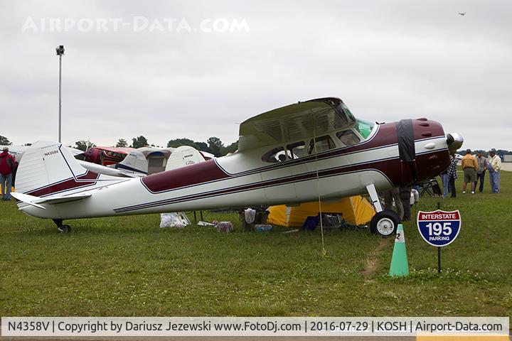 N4358V, 1948 Cessna 195 C/N 7274, Cessna 195 Businessliner   C/N 7274, N4358V