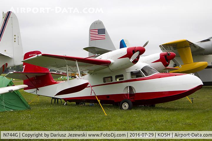 N744G, 1944 Grumman G-44 Widgeon C/N 1394, Grumman G-44 Widgeon  C/N 1394, N744G