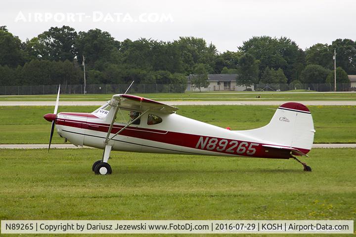 N89265, 1946 Cessna 140 C/N 8289, Cessna 140  C/N 8289, N89265