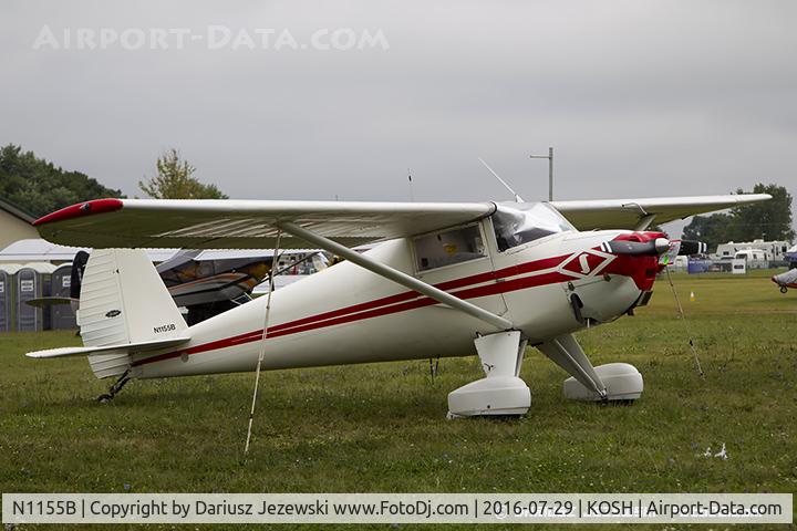 N1155B, 1947 Luscombe 8A C/N 5782, Luscombe 8A Luscome Master  C/N 5782, N1155B