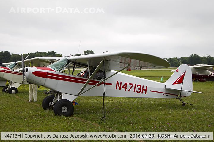 N4713H, 1948 Piper PA-11 Replica Cub Special C/N 11-501, Piper PA-11 Cub Special  C/N 11-501, N4713H