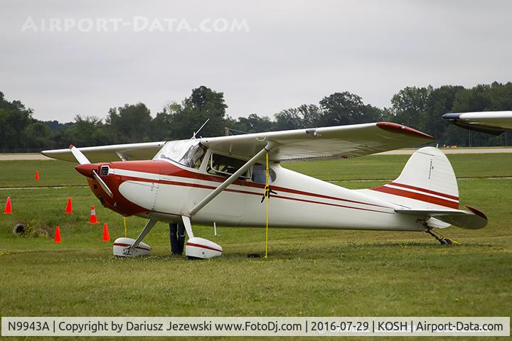 N9943A, 1950 Cessna 170A C/N 19303, Cessna 170A  C/N 19303, N9943A