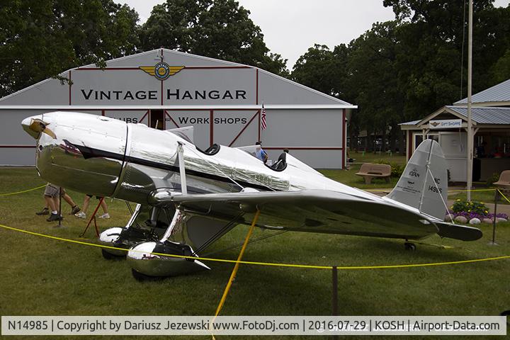 N14985, 1936 Ryan Aeronautical ST-A C/N 117, Ryan Aeronautical ST-A  C/N 117, NC14985
