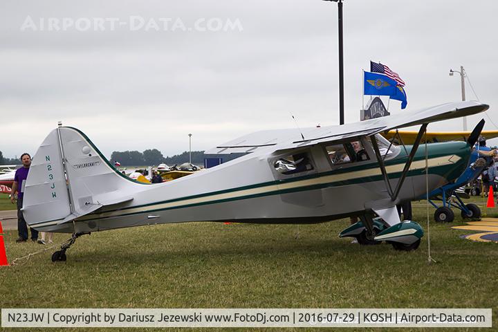 N23JW, 1953 Taylorcraft 15A C/N 5-14008, Taylorcraft 15A  C/N 5-14008, N23JW