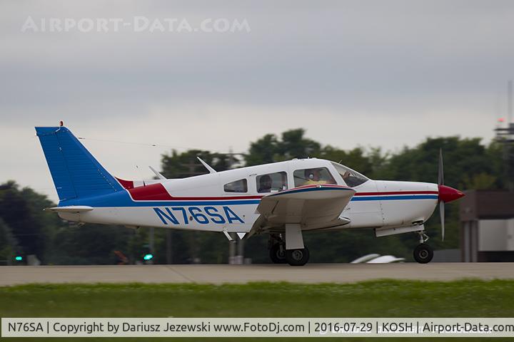 N76SA, 1975 Piper PA-28R-200 Cherokee Arrow C/N 28R-7635110, Piper PA-28R-200 Arrow II  C/N 28R-7635110, N76SA