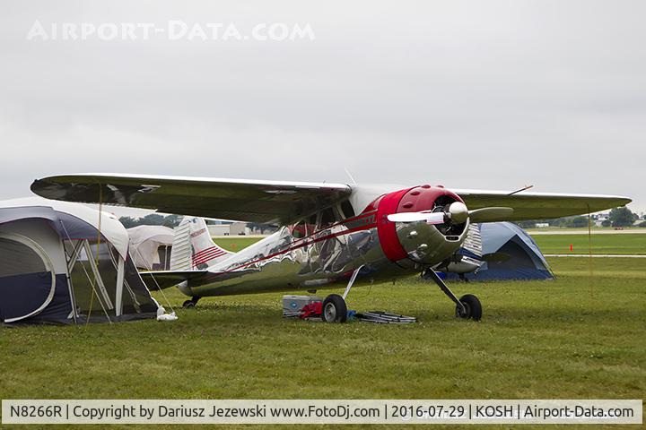 N8266R, 1949 Cessna 195 C/N 7550, Cessna 195A Businessliner  C/N 7550, N8266R