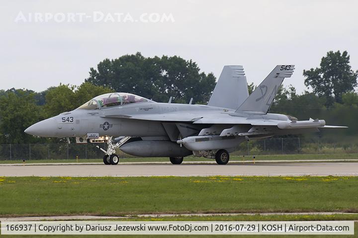166937, Boeing EA-18G Growler C/N G-22, EA-18G Growler 166937 NL-543 from VAQ-132 