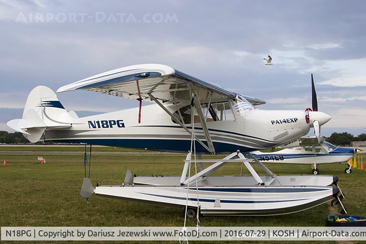 N18PG, 2016 GORDON GILCHRIST PA14 EXP C/N 2016-1, Thorp T-18C Tiger  C/N 1021, N18PG