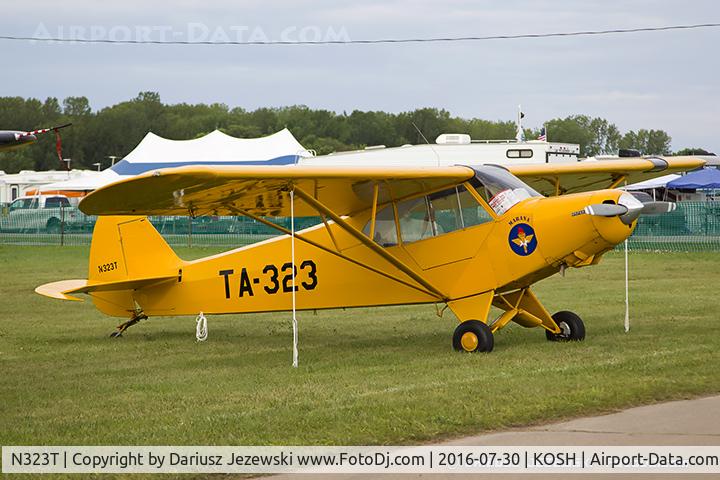 N323T, 1953 Piper PA-18-105 Special C/N 18-2437, Piper PA-18-105 Special  C/N 18-2437, N323T