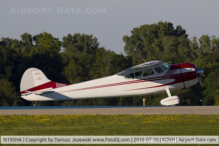 N195HA, 1965 Cessna 195 C/N 7438, Cessna 195 Businessliner  C/N 7438, N195HA