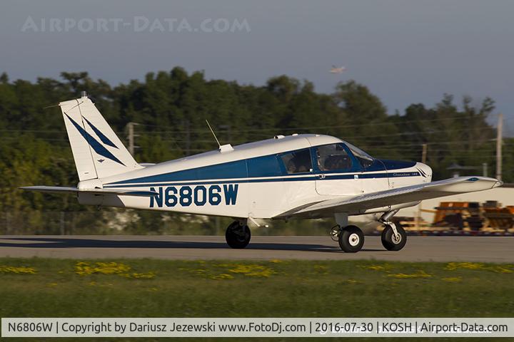 N6806W, 1965 Piper PA-28-140 Cherokee C/N 28-20941, Piper PA-28-140 Cherokee Cruiser  C/N 28-20941, N6806W