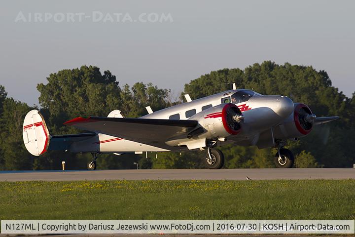 N127ML, 1946 Beech D18S C/N A-212, Beech D18S  C/N A-212, N127ML