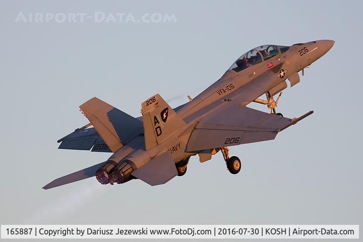 165887, Boeing F/A-18F Super Hornet C/N F047, F/A-18F Super Hornet 165887 AD-206 from VFA-106 