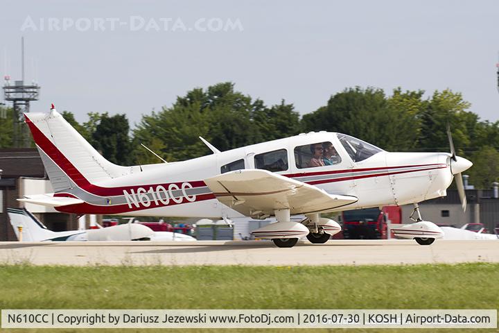 N610CC, 1976 Piper PA-28-151 Cherokee Warrior C/N 28-7615140, Piper PA-28-151 Cherokee Warrior  C/N 28-7615140, N610CC
