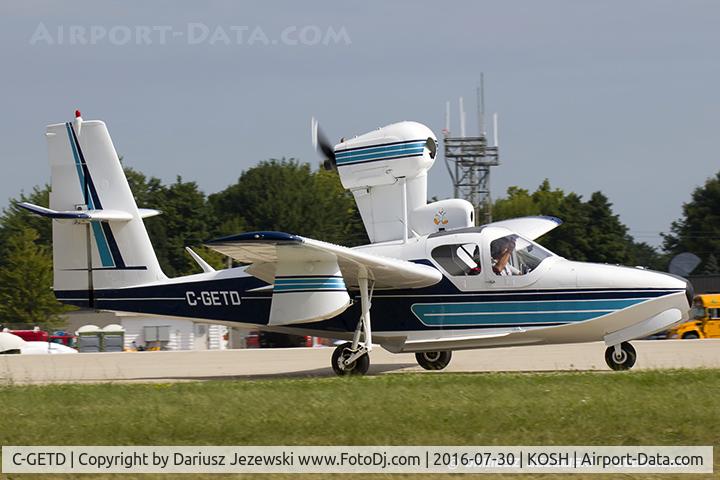 C-GETD, 1975 Lake LA-4-200 Buccaneer C/N 701, Lake LA-4-200 Buccaneer  C/N 701, C-GETD
