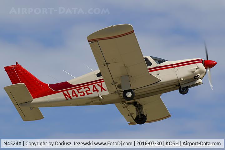 N4524X, 1975 Piper PA-28R-200 Cherokee Arrow C/N 28R-7635069, Piper PA-28R-200 Arrow II  C/N 28R-7635069, N4524X