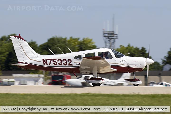 N75332, 1976 Piper PA-28-151 Cherokee Warrior C/N 28-7615290, Piper PA-28-151 Cherokee Warrior  C/N 28-7615290, N75332