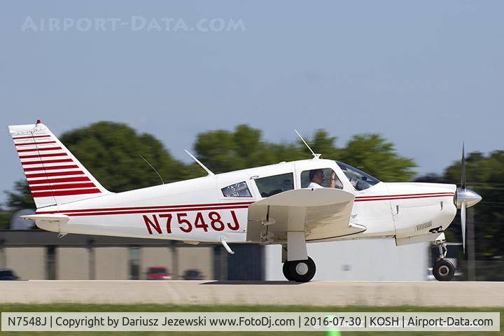 N7548J, 1968 Piper PA-28R-180 Cherokee Arrow C/N 28R-30922, Piper PA-28R-180 Cherokee Arrow  C/N 28R-30922, N7548J