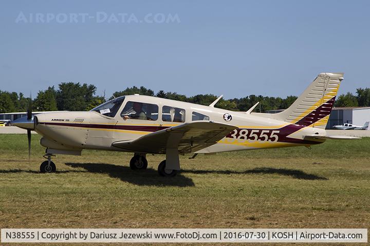 N38555, 1977 Piper PA-28R-201T Cherokee Arrow III C/N 28R-7703239, Piper PA-28R-201T Arrow III  C/N 28R-7703239, N38555