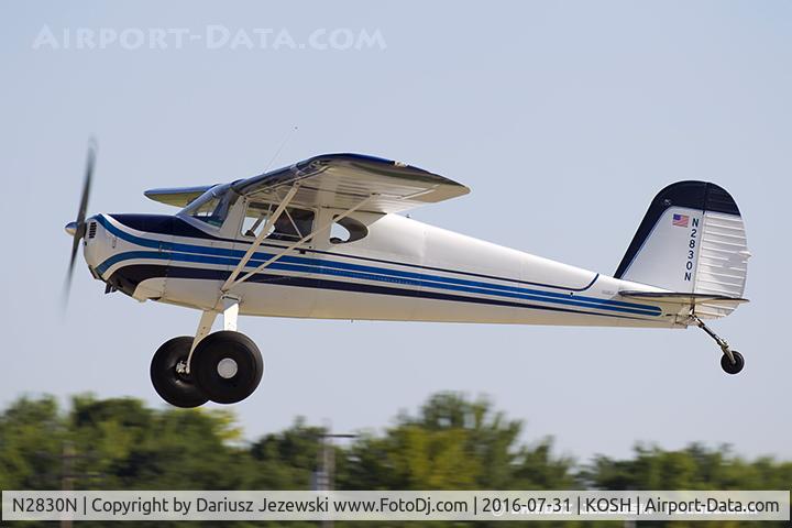 N2830N, 1947 Cessna 120 C/N 13091, Cessna 120  C/N 13091, N2830N