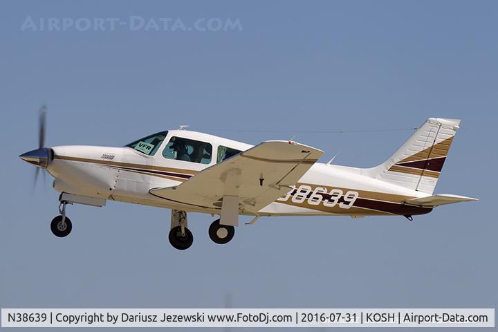 N38639, 1977 Piper PA-28R-201T Cherokee Arrow III C/N 28R-7703255, Piper PA-28R-201T Arrow III  C/N 28R-7703255, N38639