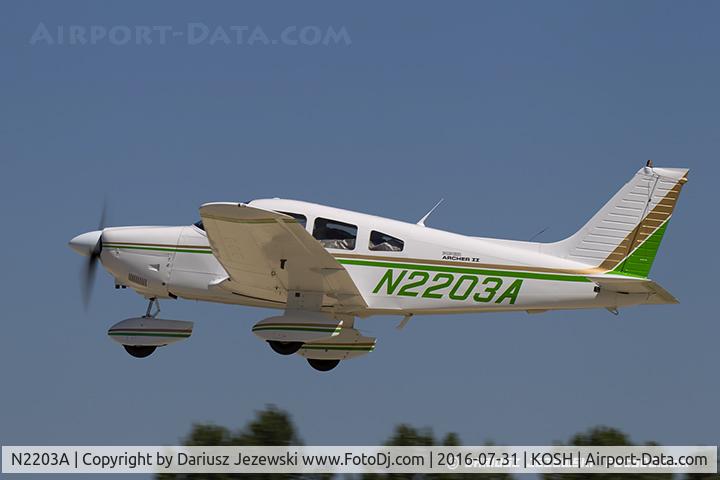 N2203A, 1978 Piper PA-28-181 Archer C/N 28-7990111, Piper PA-28-181 Archer  C/N 28-7990111, N2203A