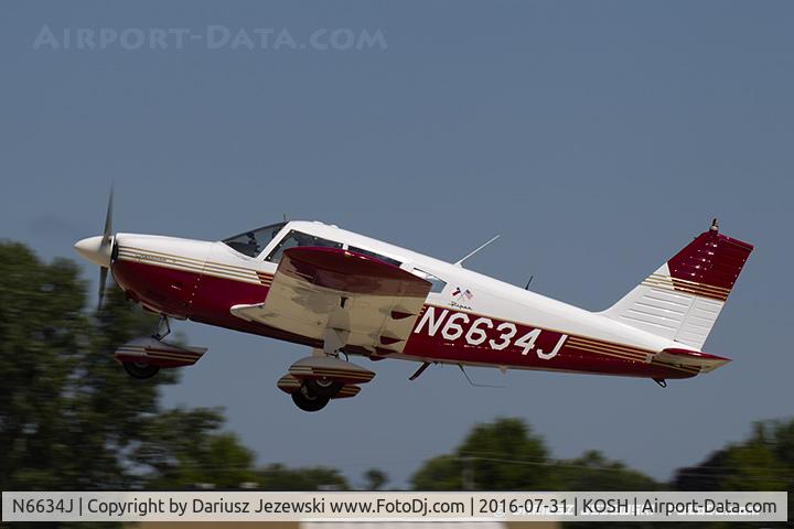 N6634J, 1968 Piper PA-28-180 Cherokee C/N 28-5101, Piper PA-28-180 Cherokee  C/N 28-5101, N6634J