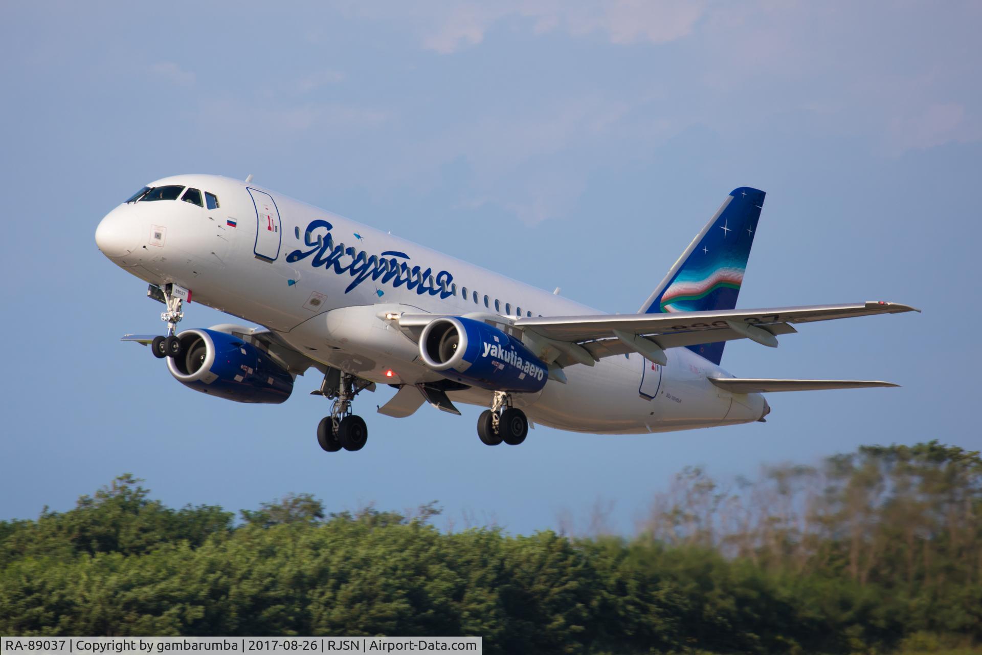 RA-89037, 2014 Sukhoi SuperJet 100-95LR C/N 95077, RA-89037