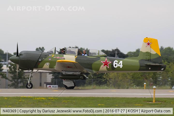 N40369, 1982 Nanchang CJ-6 C/N 3732008, Nanchang CJ-6  C/N 3732008, N40369