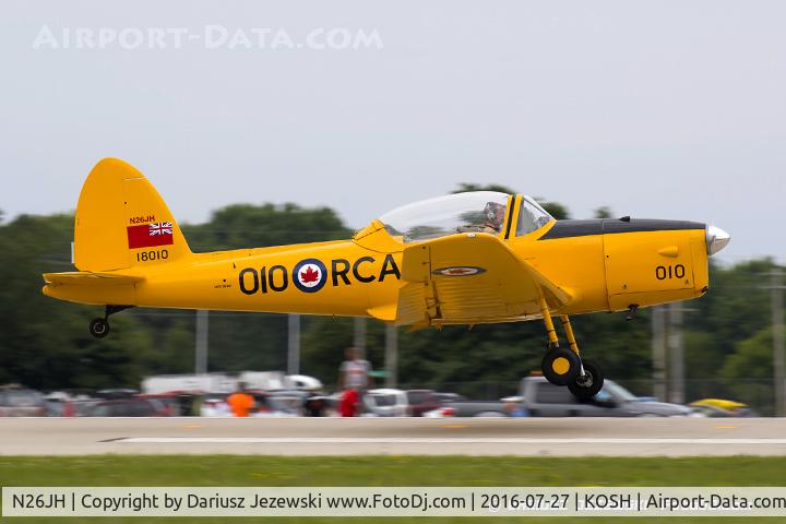 N26JH, 1953 De Havilland DHC-1 Chipmunk 22 C/N C1/0887, De Havilland Canada DHC-1 Chipmunk 22  C/N C1-0887, N26JH