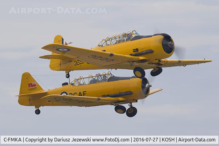 C-FMKA, 1941 Noorduyn AT-16 Harvard II C/N 75-3496, Noorduyn AT-16 Harvard II  C/N 75-3496, C-FMKA