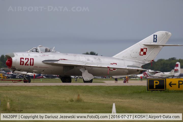 N620PF, 1960 PZL-Mielec Lim-5 (MiG-17F) C/N 1D0620, PZL Mielec Lim-5P (MiG-17PF)  C/N 1D0620, NX620PF