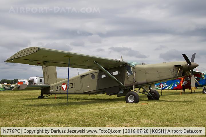 N776PC, Pilatus PC-6/B2-H2 C/N 775, Pilatus PC-6/B2-H2 Turbo Porter  C/N 775, N776PC