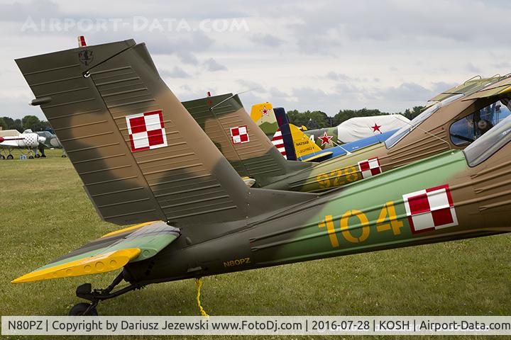 N80PZ, 1990 PZL-Okecie PZL-104 Wilga 80 C/N CF20900903, PZL-Okecie PZL-104 Wilga 80  C/N CF20900903, N80PZ