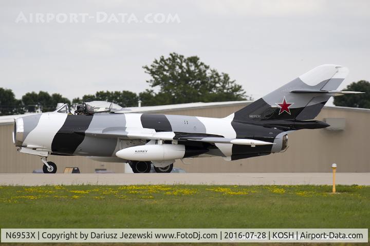 N6953X, PZL-Mielec Lim-6 (MiG-17) C/N 1J0511, PZL Mielec Lim-6 (MiG-17)  C/N 1J0511, N6953X