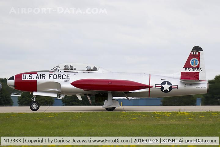 N133KK, Canadair T-33AN Silver Star 3 C/N T33-556, Canadair T-33 Shooting Star 