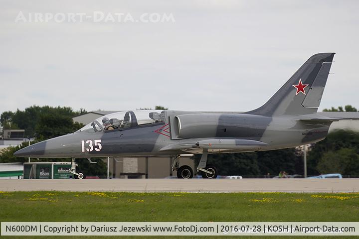 N600DM, 1984 Aero L-39 Albatros C/N 432935, Aero Vodochody L-39 Albatros  C/N 432935, N600DM