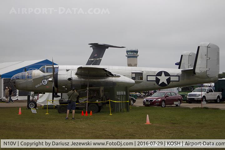 N10V, 1943 North American B-25H Mitchell C/N 98-21433, North American B-25H Mitchell  C/N 98-21433, N10V