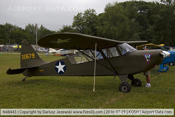 N48443, 1943 Interstate S-1B1 Cadet C/N 122, Interstate S-1B1  C/N 122, N48443