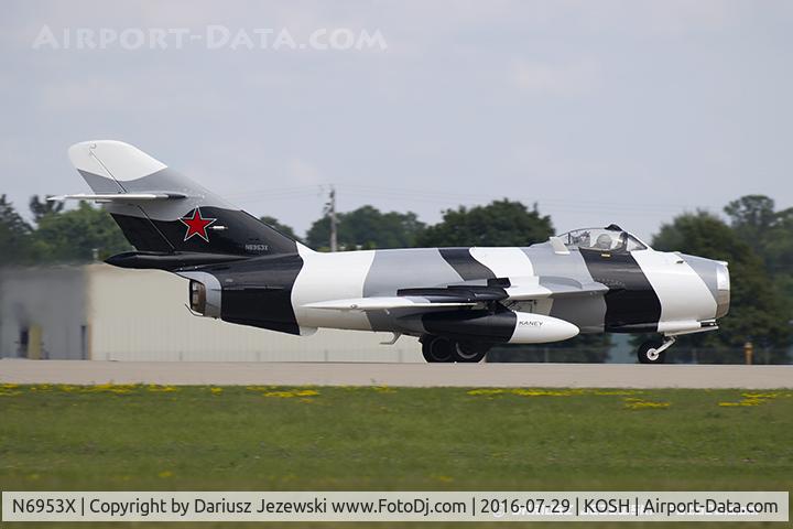 N6953X, PZL-Mielec Lim-6 (MiG-17) C/N 1J0511, PZL Mielec Lim-6 (MiG-17)  C/N 1J0511, N6953X