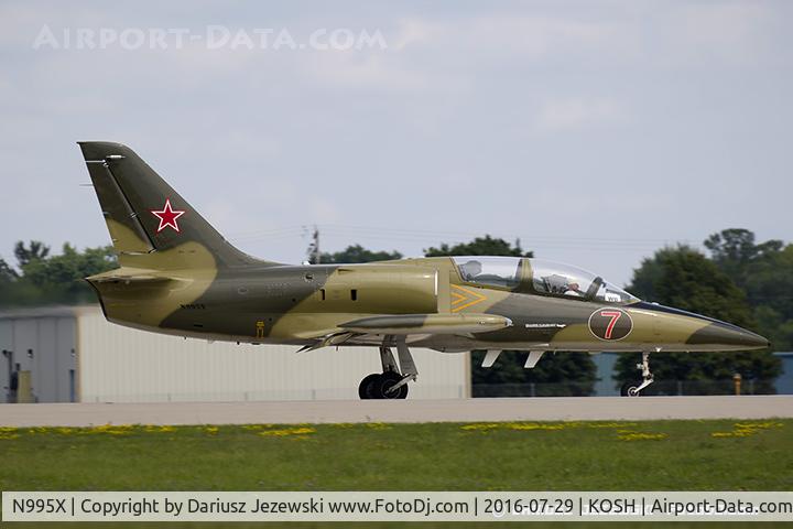 N995X, 1983 Aero L-39C Albatros C/N 332507, Aero Vodochody L-39 Albatros  C/N 332507, N995X