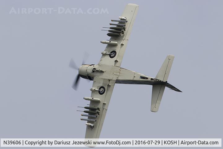 N39606, 1955 Douglas AD-6 Skyraider C/N 10838, Douglas AD-6 Skyraider  C/N 10838 (139606), NX39606