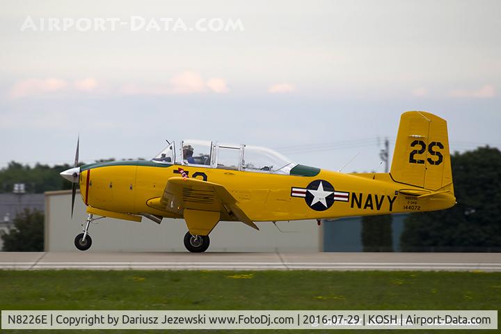 N8226E, 1957 Beech D-45 Mentor C/N BG-379, Beech D45 (T-34B) Mentor  C/N BG-379, N8226E