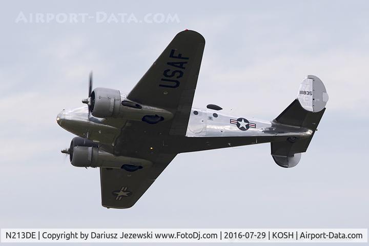 N213DE, 1942 Beech C-45H Expeditor C/N AF-392, Beech C45H Expeditor  C/N AF-392, N213DE
