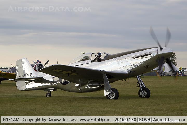 N151AM, 1944 North American P-51D Mustang C/N 122-39879, North American F-51D Mustang  C/N 4473420, NL151AM