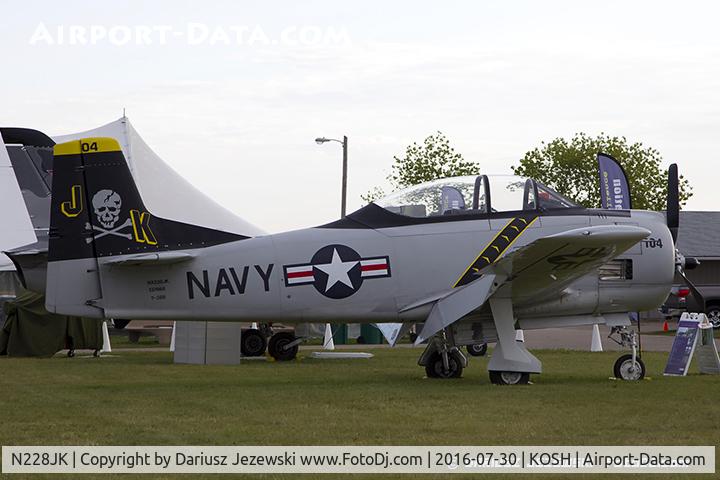 N228JK, 1955 North American T-28B Trojan C/N 200-31 (137668), North American T-28B Trojan  C/N 137668, NX228JK